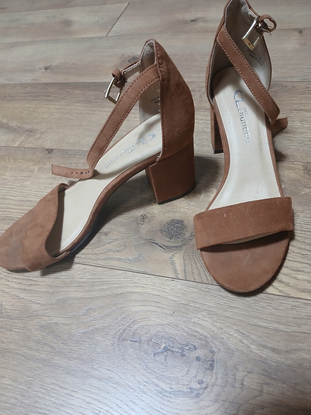 Chinese Laundry Suede Block Heels